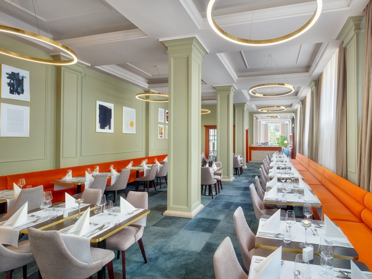 Lunch in the form of a served menu